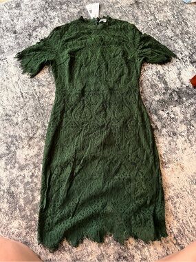 Dark Green Zalalus Dress